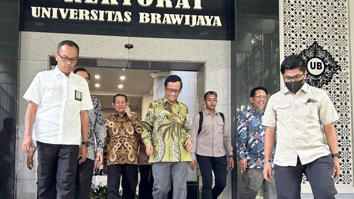 Mahfud MD Discusses The Development Of Universitas Brawijaya For The World