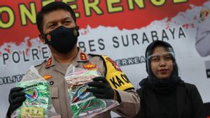 Polrestabes Surabaya Gagalkan Peredaran 44,7 Kg Sabu