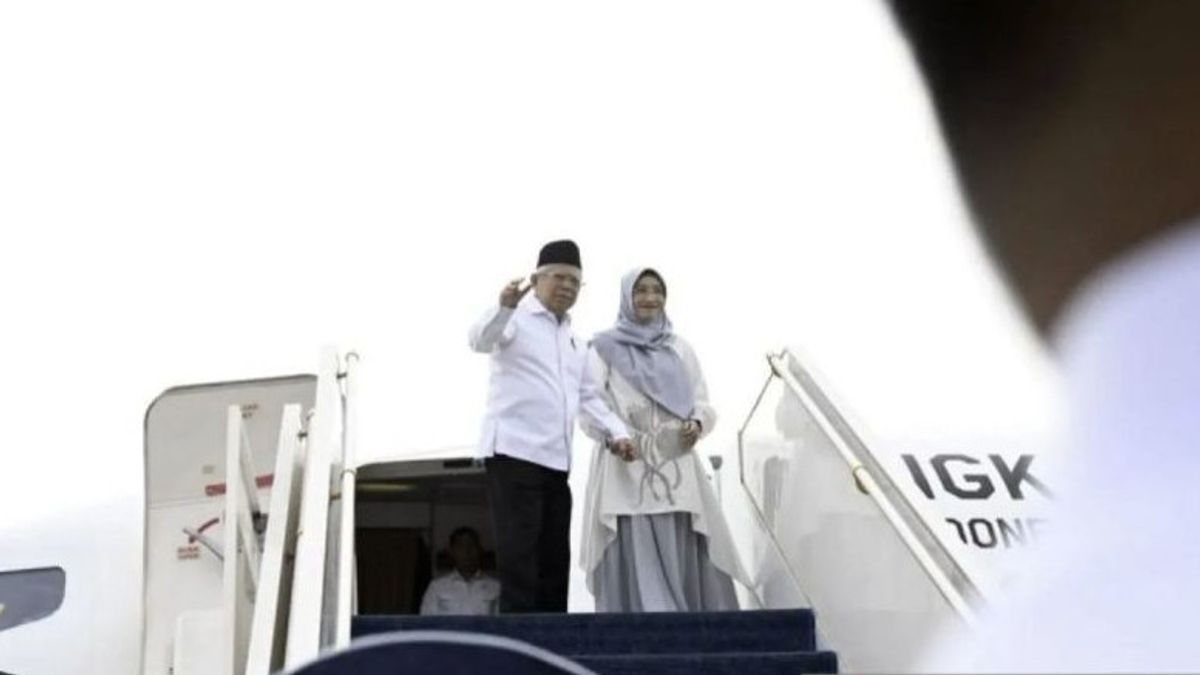 副总统马鲁夫·阿明(Ma'ruf Amin)监测中爪哇的市场和发育迟缓