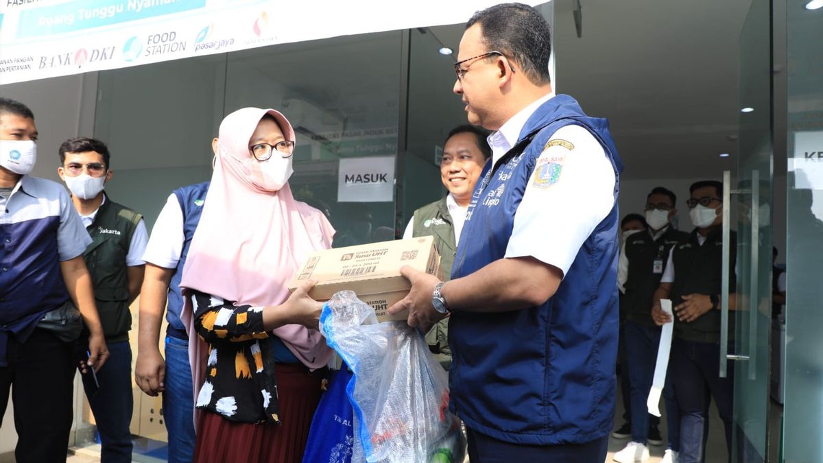 Cheap Food Titles For 1.1 Million Residents, Anies Baswedan: Government Present