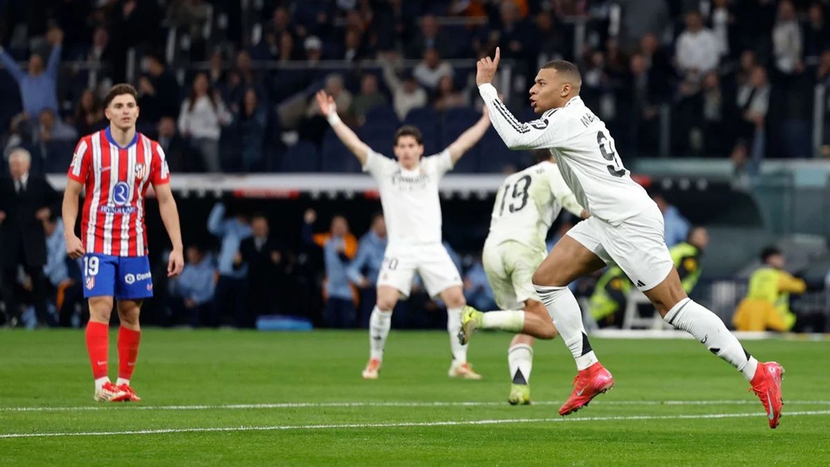 Real Madrid Lolos dari Kekalahan, Kylian Mbappe Gagalkan Kemenangan Atletico Madrid