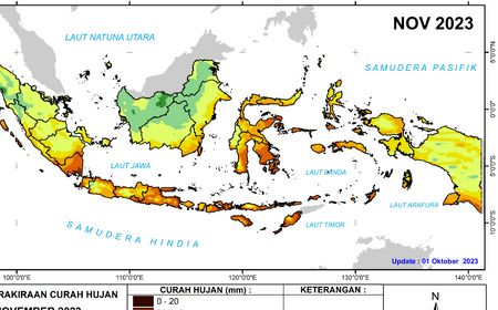 BMKG Peringatkan Masyarakat  untuk Waspada Banjir Dampak Hujan Lebat di Sumut