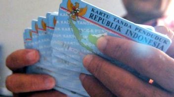 雅加达居民将重新印刷DKI身份证,使DKJ,省政府:逐步,调整布兰科库存