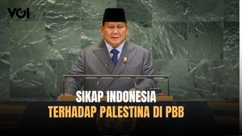 ronyme : Le discours du président Prabowo reconnait qu'Israël reconnait les Palestiniens