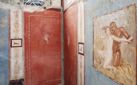 Rumah Mungil dengan Lukisan Dinding yang Rumit Ditemukan di Kota Kuno Pompeii