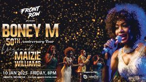 La légende musicale de G20 Boney M concert à Jakarta, 10 janvier 2025