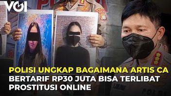 VIDEO: Police Reveal How CA Artists With Rp. 30 Million Can Be Involved In Online Prostitution