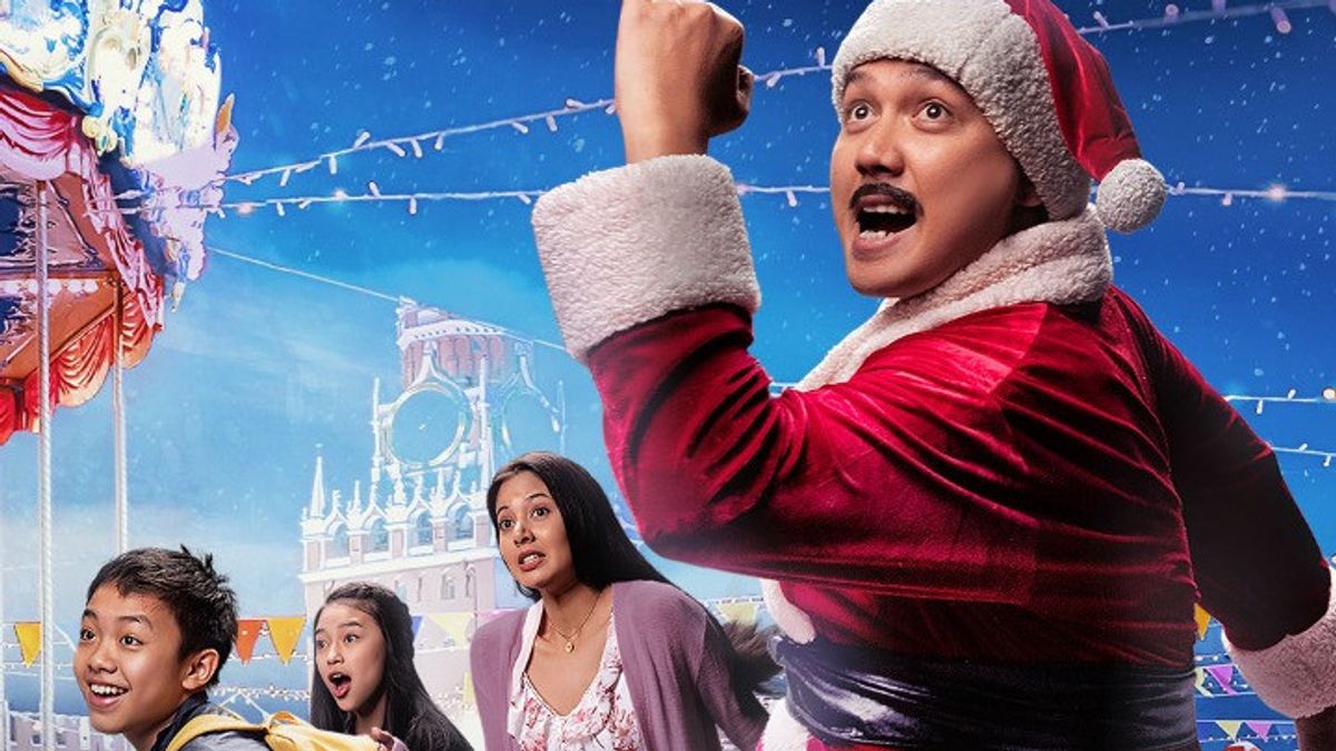 Dirly Idol Revient à La Comédie à Travers Le Film 'Kurindu Natal Keluarga: Santa Claus From Jakarta'