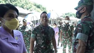 Jenderal Andika Minta Para Prajurit Segera Membawa Anak dan Istri untuk Tempati Rumah Dinas Baru