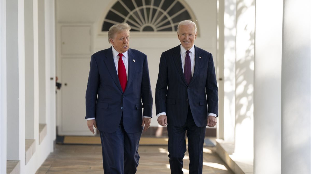 Le président Biden le accueillie chaleureusement à la Maison Blanche Donald Trump : "J'apprécie vraiment"