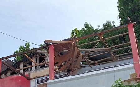 28 Rumah Warga Kota Sorong Rusak akibat Angin Kencang