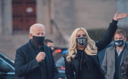 Lady Gaga akan Nyanyikan The Star Spangled Banner di Malam Pelantikan Biden-Harris