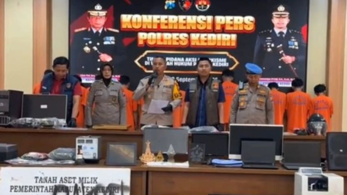 28人涉嫌在Kediri发生伴有Penjarahan的骚乱