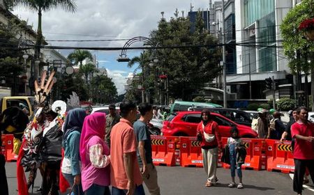 Pelantikan DPRD Jabar 2024-2029, Polisi Tutup Jalan Asia Afrika