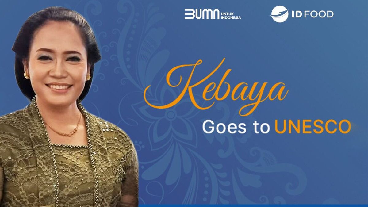 Dukung Kebaya Goes to UNESCO, Kayawati BUMN ID FOOD Pakai Kebaya Seminggu Sekali