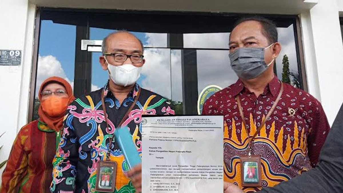 3 Judges Who Sentenced Drug Dealers Free In Palangka Raya Disabled