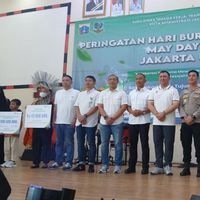 Peringati May Day 2026, BPJS Ketenagakerjaan se-Wilayah Jakarta Utara Bagikan Ratusan Paket Sembako
