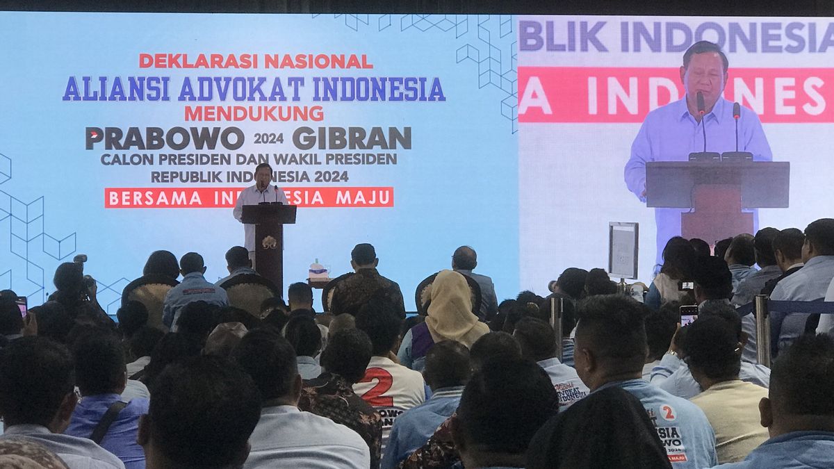 Méfiez-vous de la fraude à l’élection présidentielle, Prabowo demande à toutes les équipes de campagne d’assister au TPS