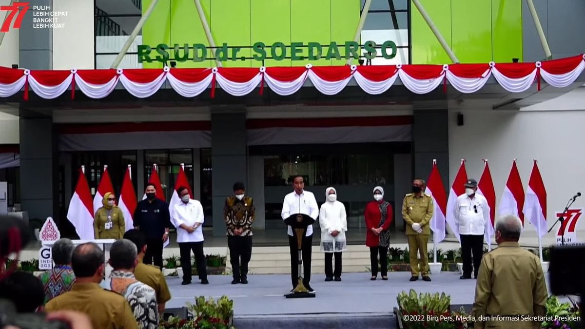 Jokowi: Saya Paling Sedih kalau Dengar Warga Kita Sakit, Perginya ke Luar Negeri