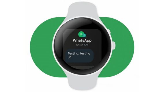 Meta Rilis Aplikasi WhatsApp di Jam Tangan Pintar Wear OS