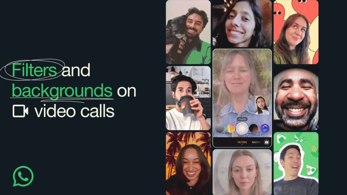 WhatsApp Launches Filters And Backgrounds For Video Calls