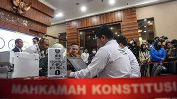 The Presidential Election Dispute Session Will Be Held Tomorrow, The Constitutional Court Prepares Anies-Imin And Ganjar-Mahfud Seats