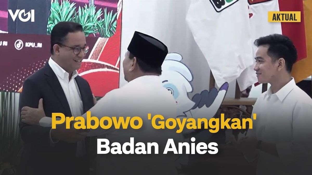 视频:Prabowo Cipika-Cipiki sama Titiek,以下是确定2024年总统大选获胜者期间的7个有趣时刻