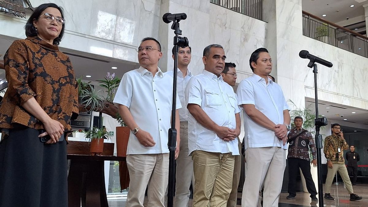 Visit Sri Mulyani, Prabowo-Gibran Synchronization Task Force Team Accelerate Communication And Coordination