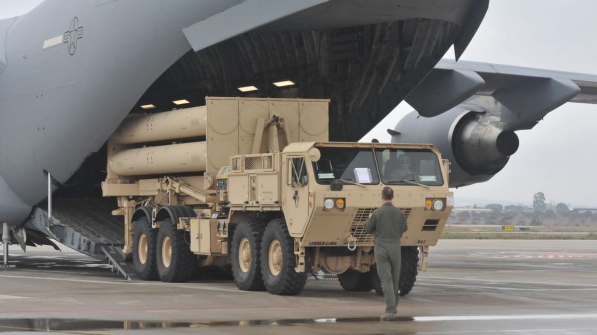 Menhan Amerika Serikat Sebut Sistem Pertahanan Rudal THAAD Sudah Berada di Israel