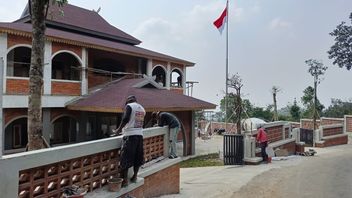 Prabowo séjourne à Hambalang, le gouvernement provincial de Bogor construit un poste de sécurité présidentiel à Bojongkoneng