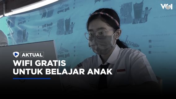 WiFi Gratis untuk Kegiatan Belajar Online