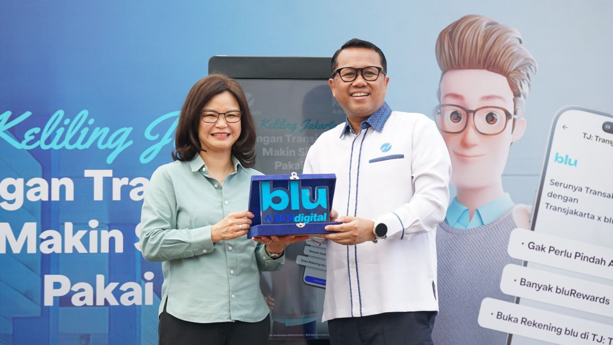 Metode Pembayaran blu by BCA Kini Tersedia di Aplikasi Transjakarta