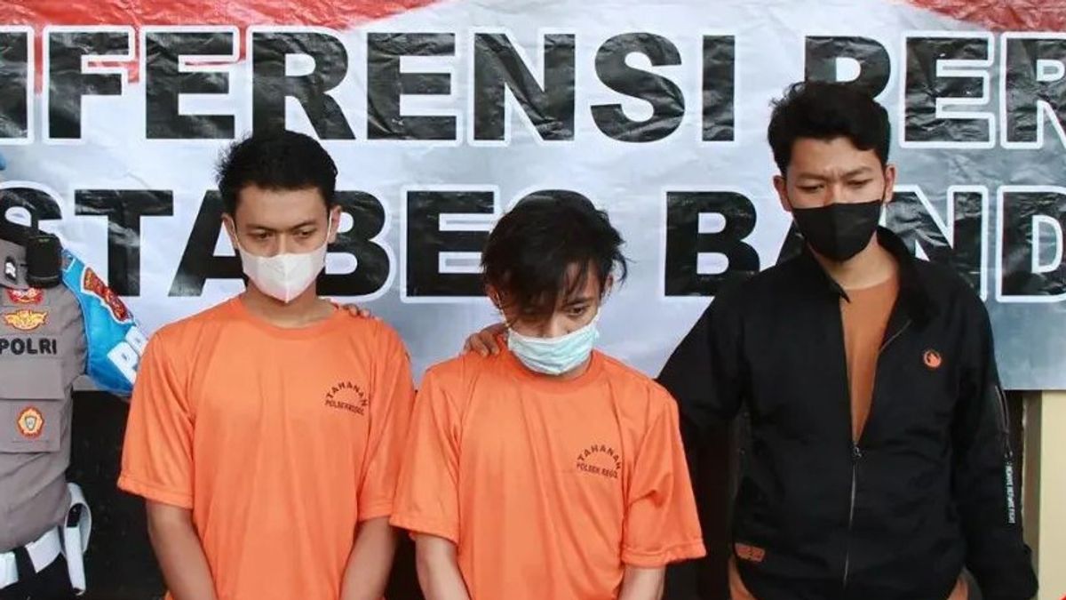 2名Begal摩托车成员和Pasirluyu Bandung的Keroyok居民被捕