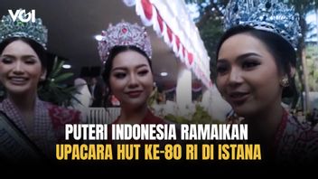 Hari Kemerdekaan, Istana Dipenuhi Ribuan Orang, Kenakan Pakaian Adat, Ada Puteri Indonesia