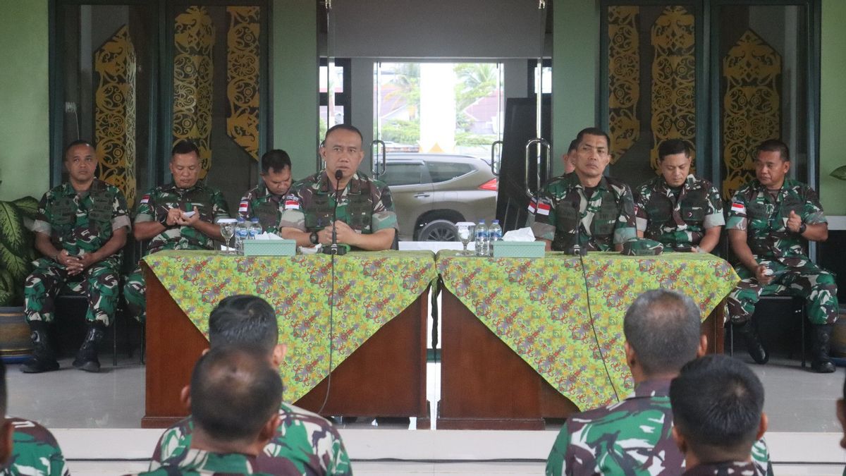 Danrem 092/Mrl Affirms Ahead Of The TNI Pilkada Must Be Neutral