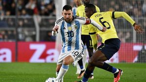 Argentina Vs Ekuador 1-0, Lionel Messi Kembali Perlihatkan Sentuhan Magis