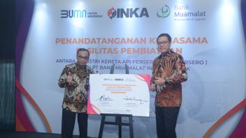 穆阿马拉特银行向PT INKA电动巴士项目收费，价值1500亿印尼盾