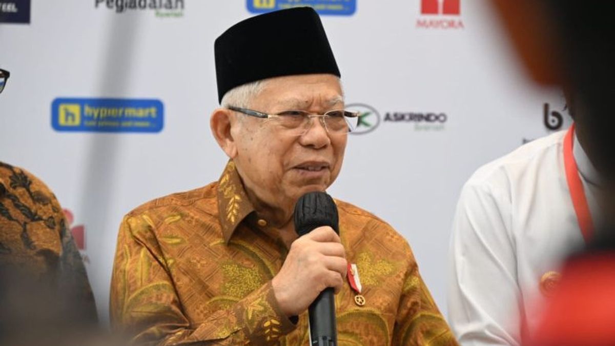 Ma'ruf Amin: Indonesia Terus Konsisten Menjadikan Kebijakan Ekonomi dan Keuangan Syari'ah