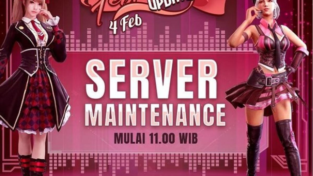 Mohon Bersabar Free Fire Lagi <i>Maintenance</i>, Survivors <i>Gak</i> Bisa Login Dulu