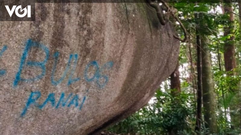 Aktivis lingkungan Geram Bebatuan Geosite di Natuna jadi Sasaran Vandalisme