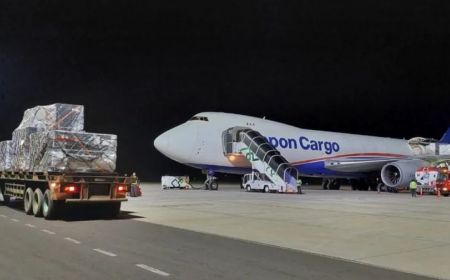 Dikirim Bertahap, Logistik Seberat 377 Kg Tiba di Lombok Jelang MotoGP Mandalika