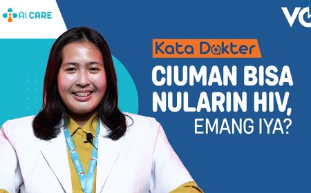 VIDEO Kata Dokter: Ciuman Bisa Nularin HIV, Emang Iya?