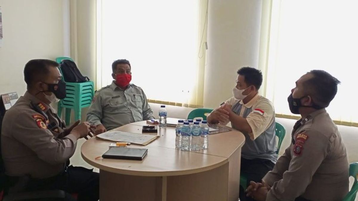 South Tapanuli Police Holds Simulation Of Forest Fire Management