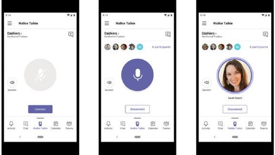 Pengguna Android dan iOS Sudah Bisa Gunakan Fitur Walkie Talkie Microsoft