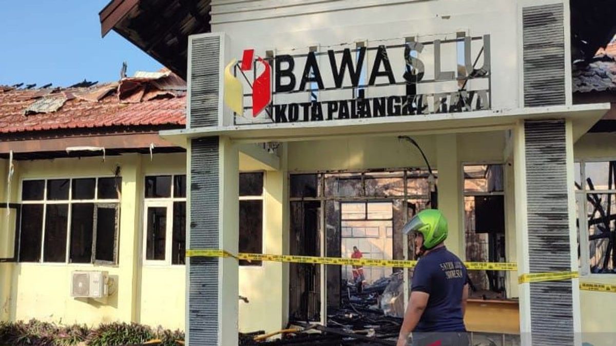 Fire Losses At The Palangka Raya Bawaslu Office Reaches IDR 1.2 Billion