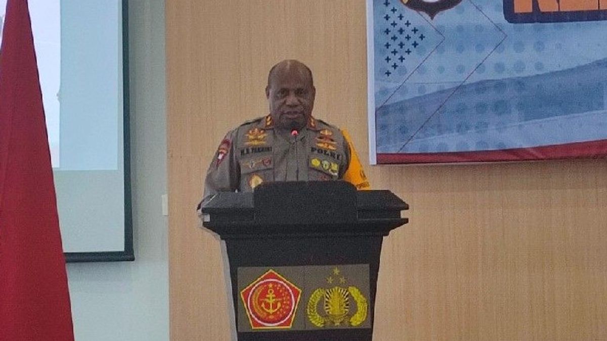 The Papua Police Chief Hopes Forcipated Security Through The New Autonomy Region: Rangkul KKB To Build Together Regions