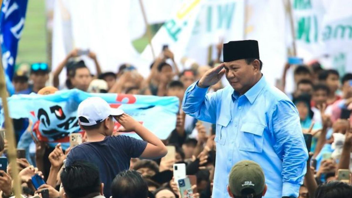 Attacked By Negative Accusations Ahead Of Voting, Prabowo: If You Can't Kill Your Person, Kill Your Reputation