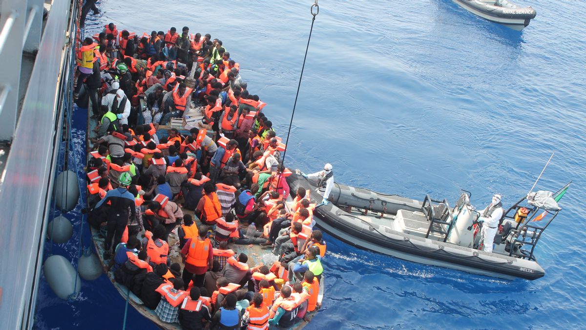 Migran Ilegal Afrika Masuk Eropa Lewat Yunani Dicegat, 131 Orang Diamankan