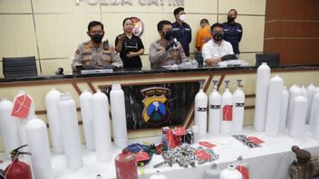 Polisi Ringkus Penjual Tabung Oksigen Palsu di Surabaya, Berawal dari Kecurigaan Pembeli yang Kondisi Ortunya Makin Parah