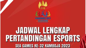 Complete Schedule Of The Indonesian Esports National Team Match At The Cambodian SEA Games